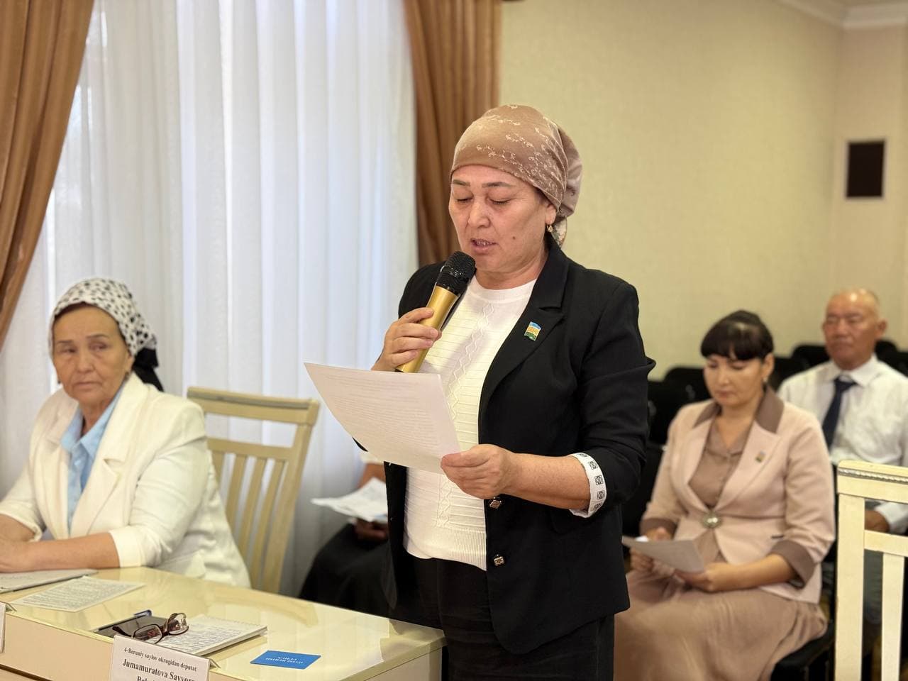 Xalq deputatlari Amudaryo tumani Kengashining navbatdagi 23-sessiyasi bo‘lib o‘tdi