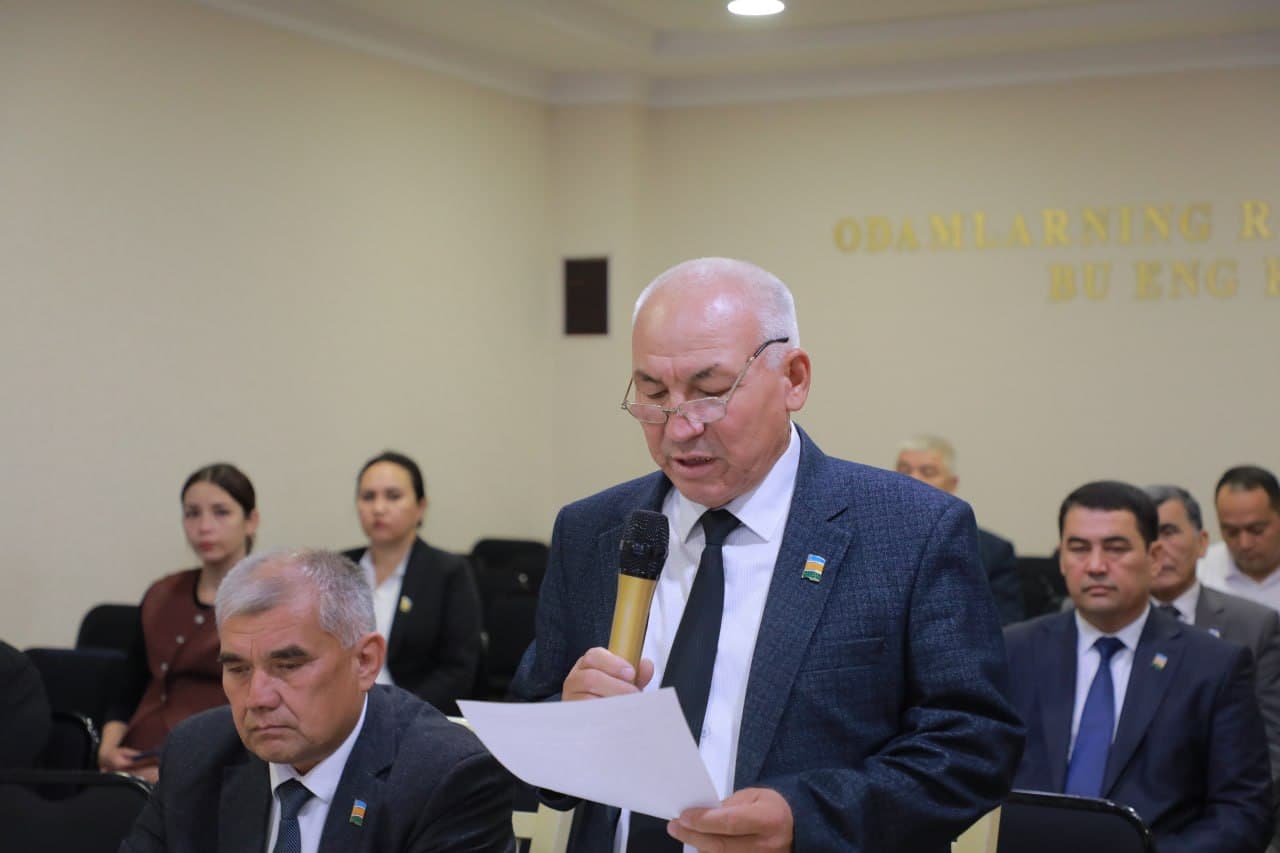 Xalq deputatlari Amudaryo tuman Kengashining navbatdagi 24-sessiyasi haqida axborot