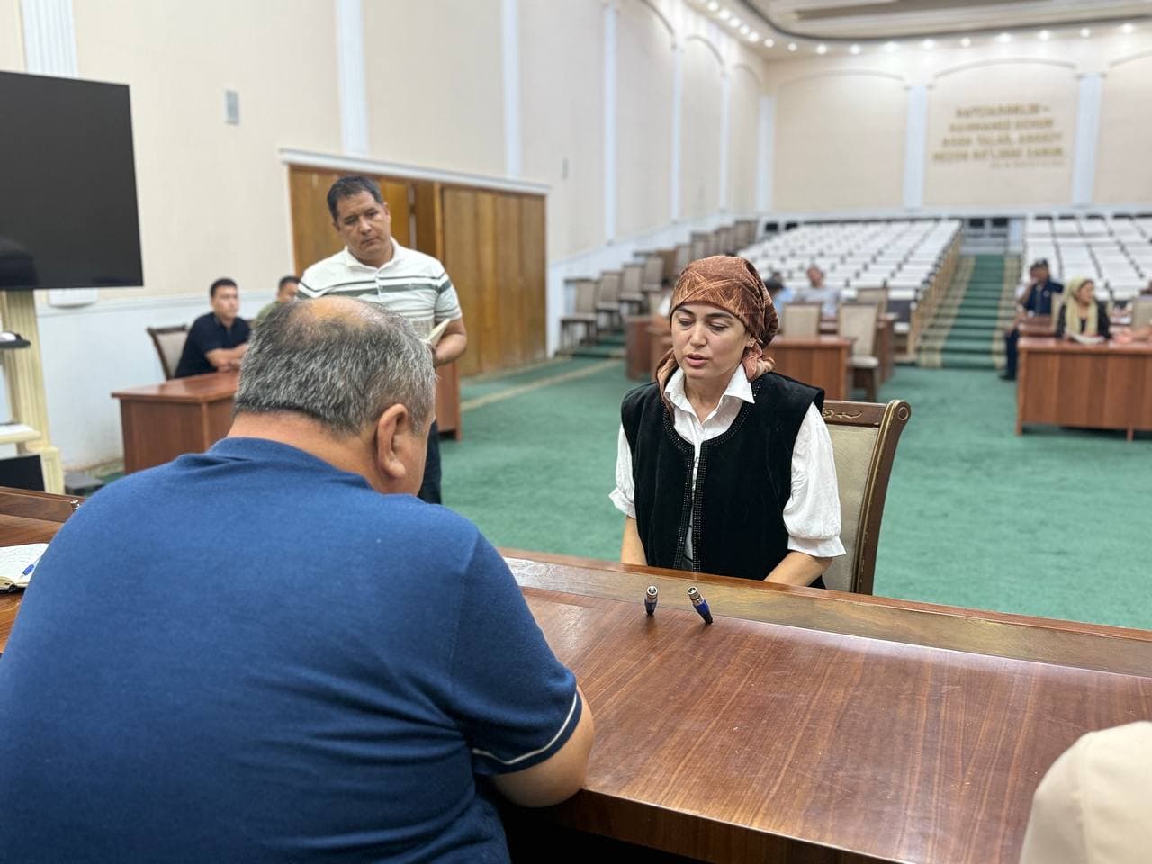 Amudaryo tumani hokimi Sobir Xo‘jametovning tuman hokimligida fuqarolar murojaatlari yuzasidan navbatdagi qabuli bo‘lib o‘tdi