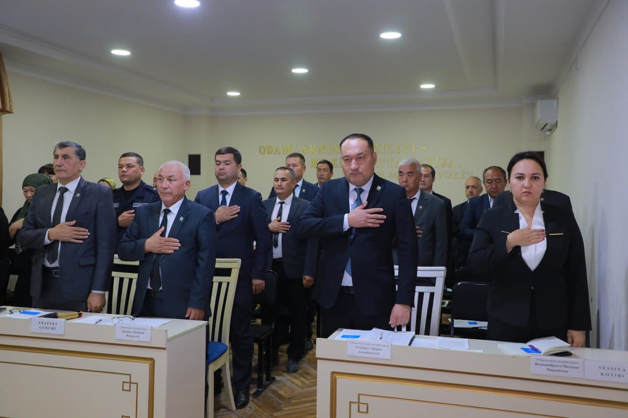 Xalq deputatlari Amudaryo tumani Kengashining navbatdagi 25-sessiyasi bo‘lib o‘tdi
