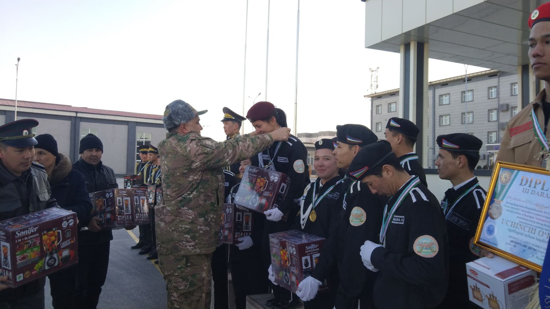 "Vatanparvarlar" harbiy sport musobaqasi