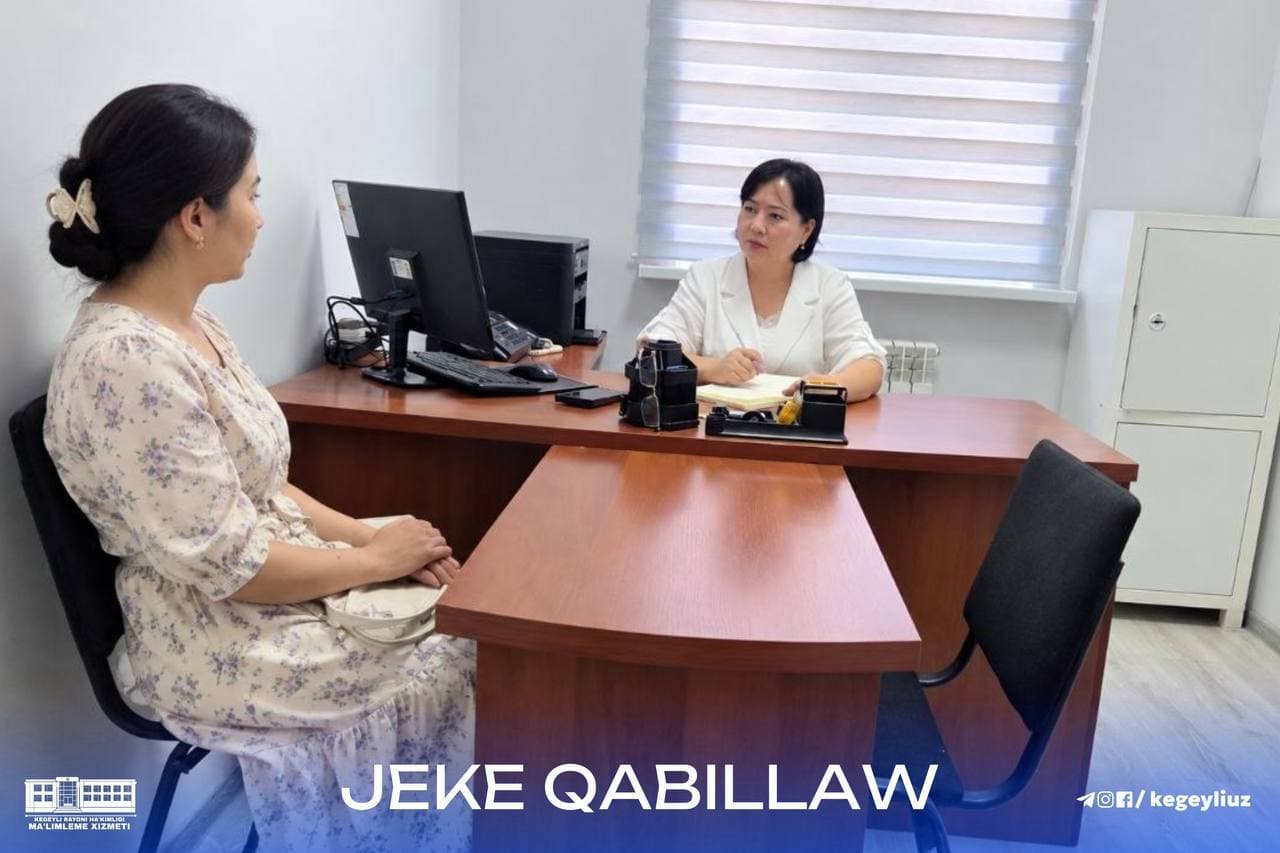 KEGEYLI RAYONINDA JEKE QABILLAW ÓTKERILDI