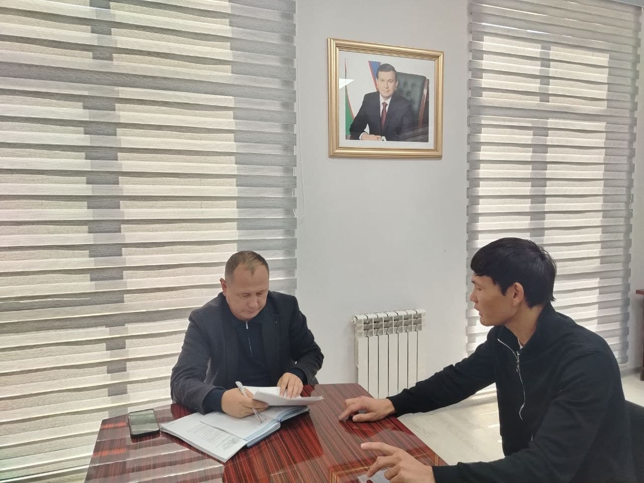 Kegeyli tumani hokimining birinchi o‘rinbosari Xalq qabulxonasida shaxsiy qabul o‘tkazdi