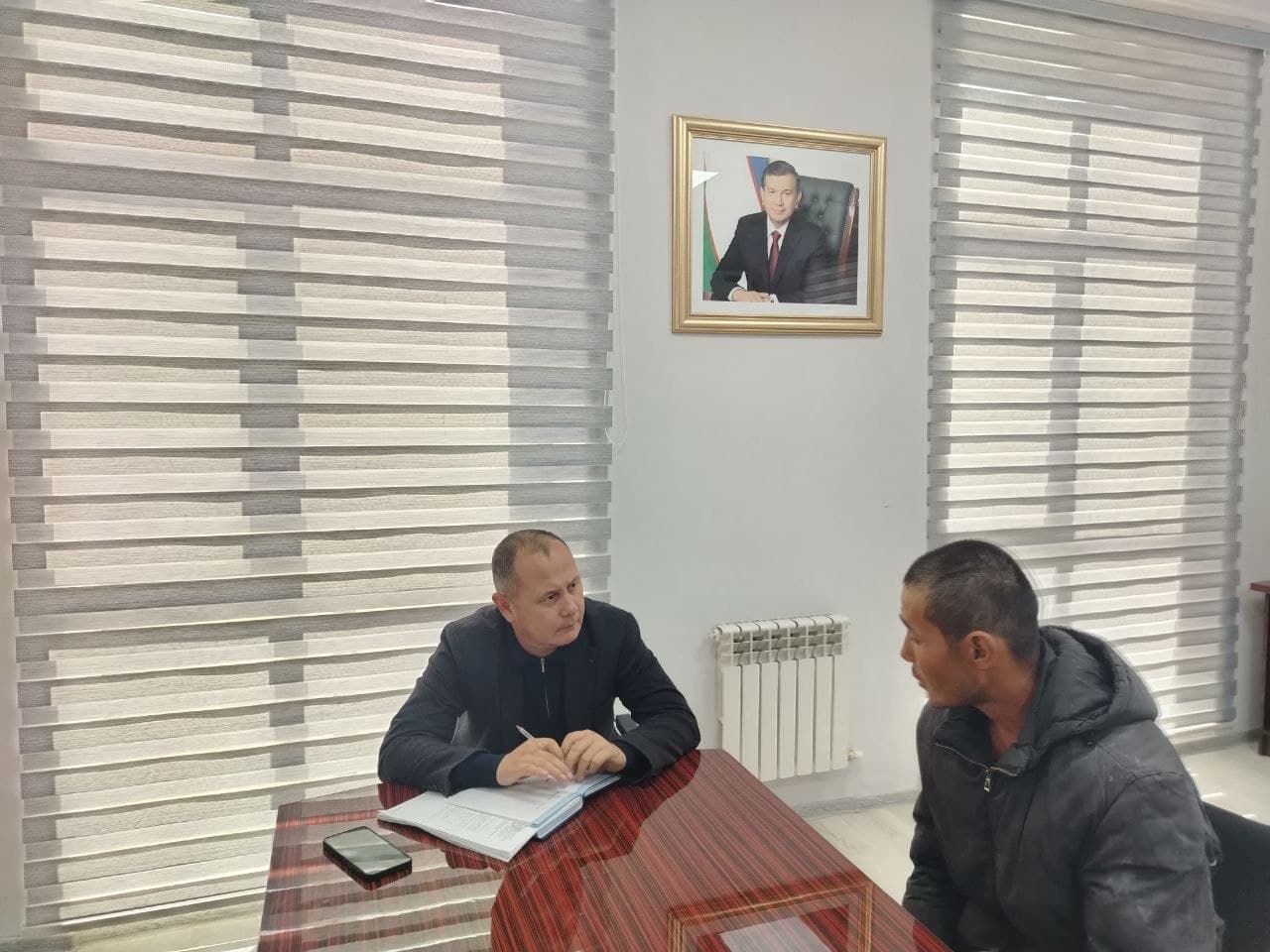 Kegeyli tumani hokimining birinchi o‘rinbosari Xalq qabulxonasida shaxsiy qabul o‘tkazdi