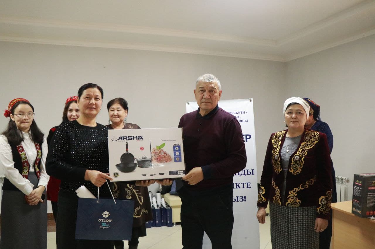 Taxtako‘pir tumanida tadbirkor ayollar faoliyatini rivojlantirishga qaratilgan tadbirlar o‘tkazildi