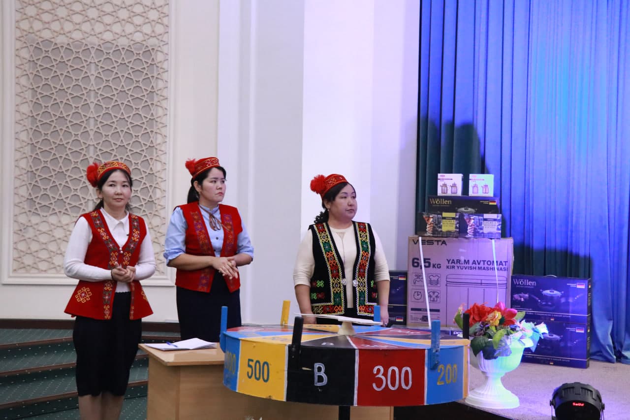 “Ajoyib maydon” intellektual o‘yinining yakuniy bosqichi bo‘lib o‘tdi