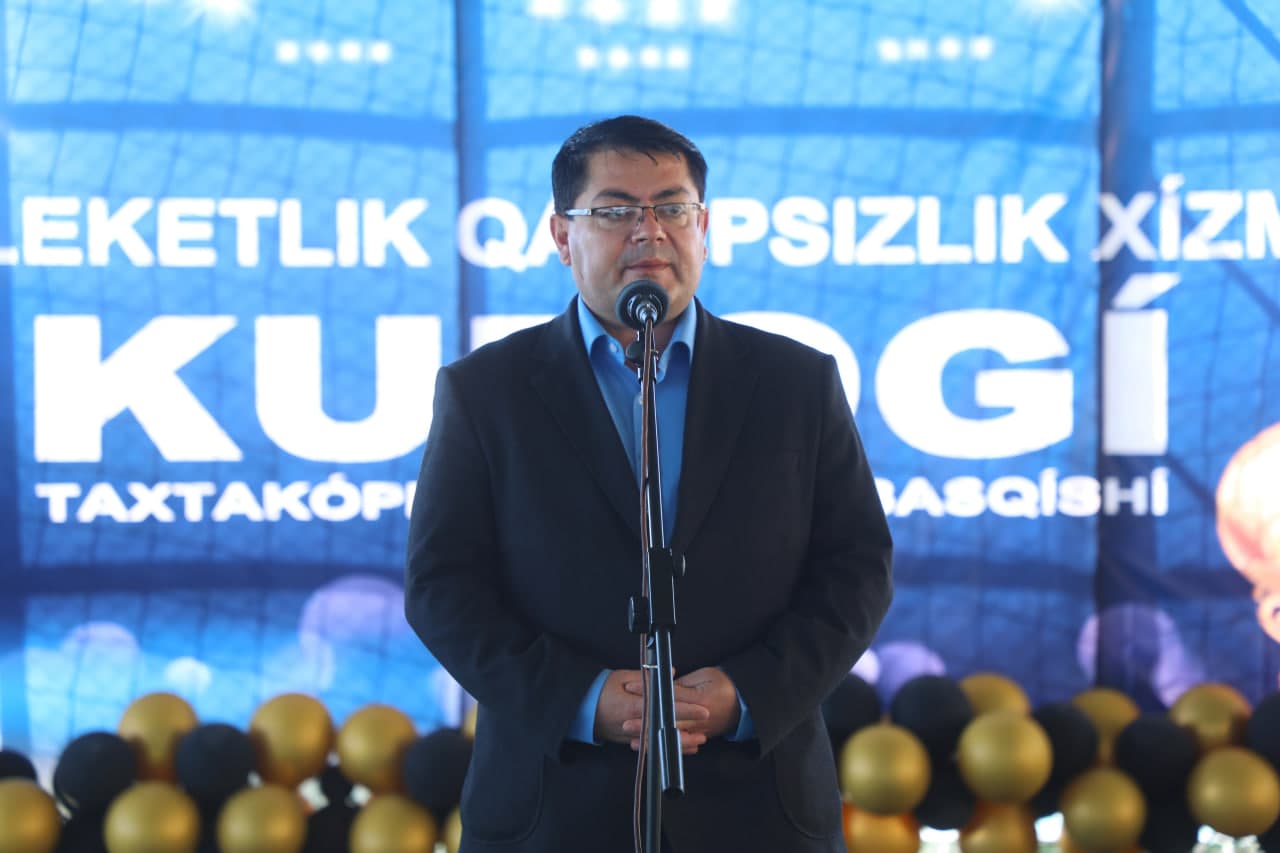 Taxtako‘pir tumanida futbol bo‘yicha "Davlat xavfsizlik xizmati kubogi" o‘yinlariga start berildi