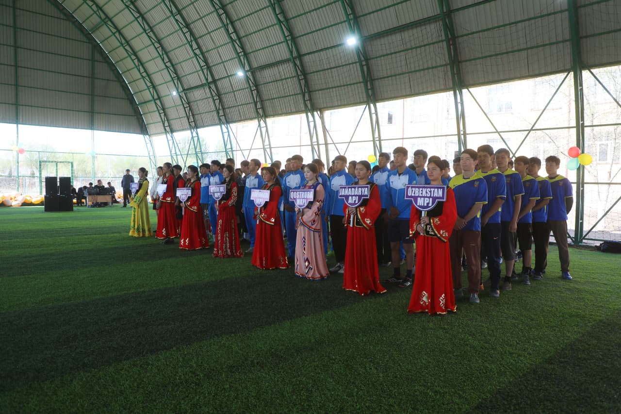 Taxtako‘pir tumanida futbol bo‘yicha "Davlat xavfsizlik xizmati kubogi" o‘yinlariga start berildi