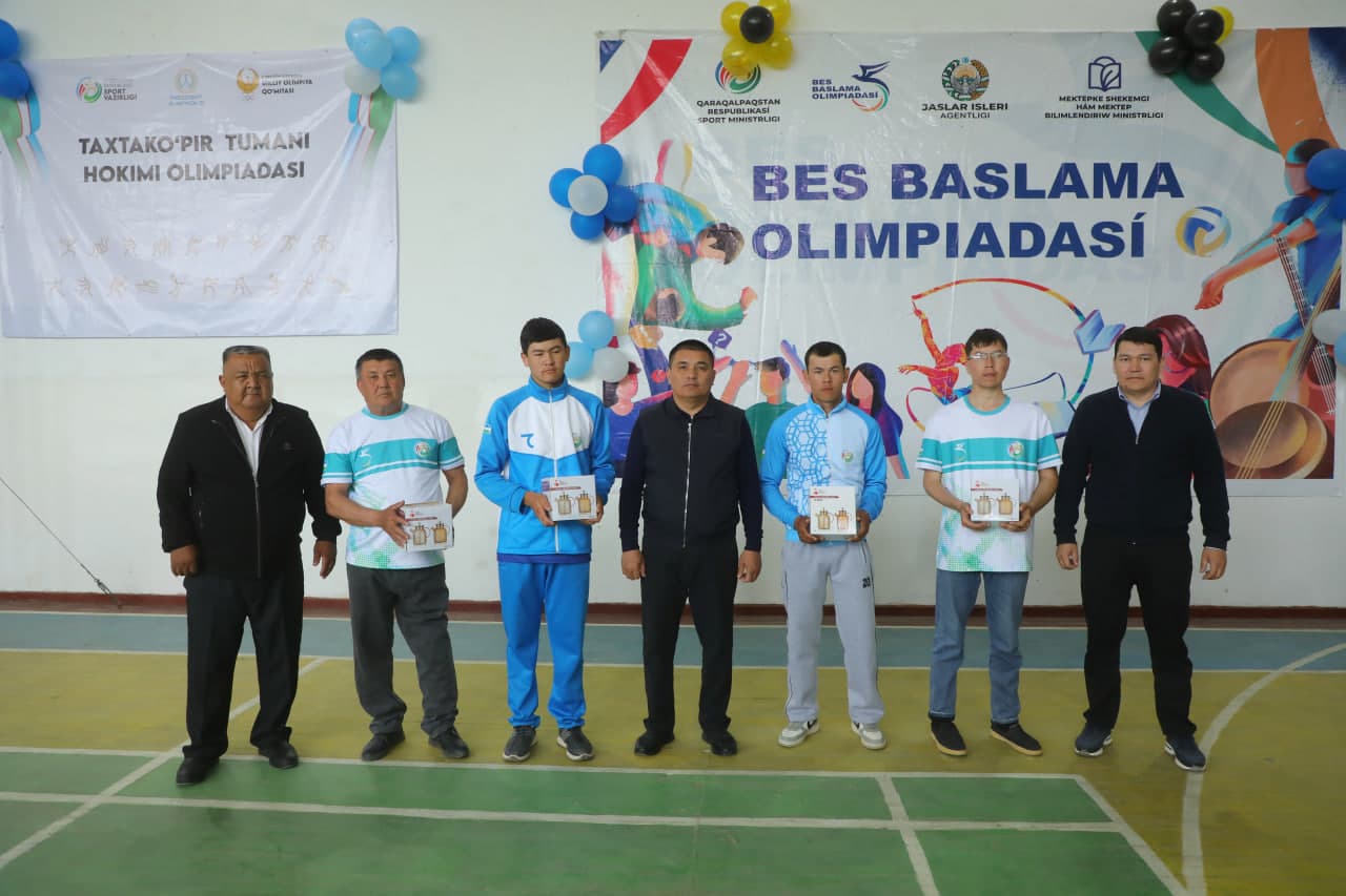 Taxtakópir rayonında "Bes baslama paralimpiadası"nıń rayonlıq basqıshı bolıp ótti