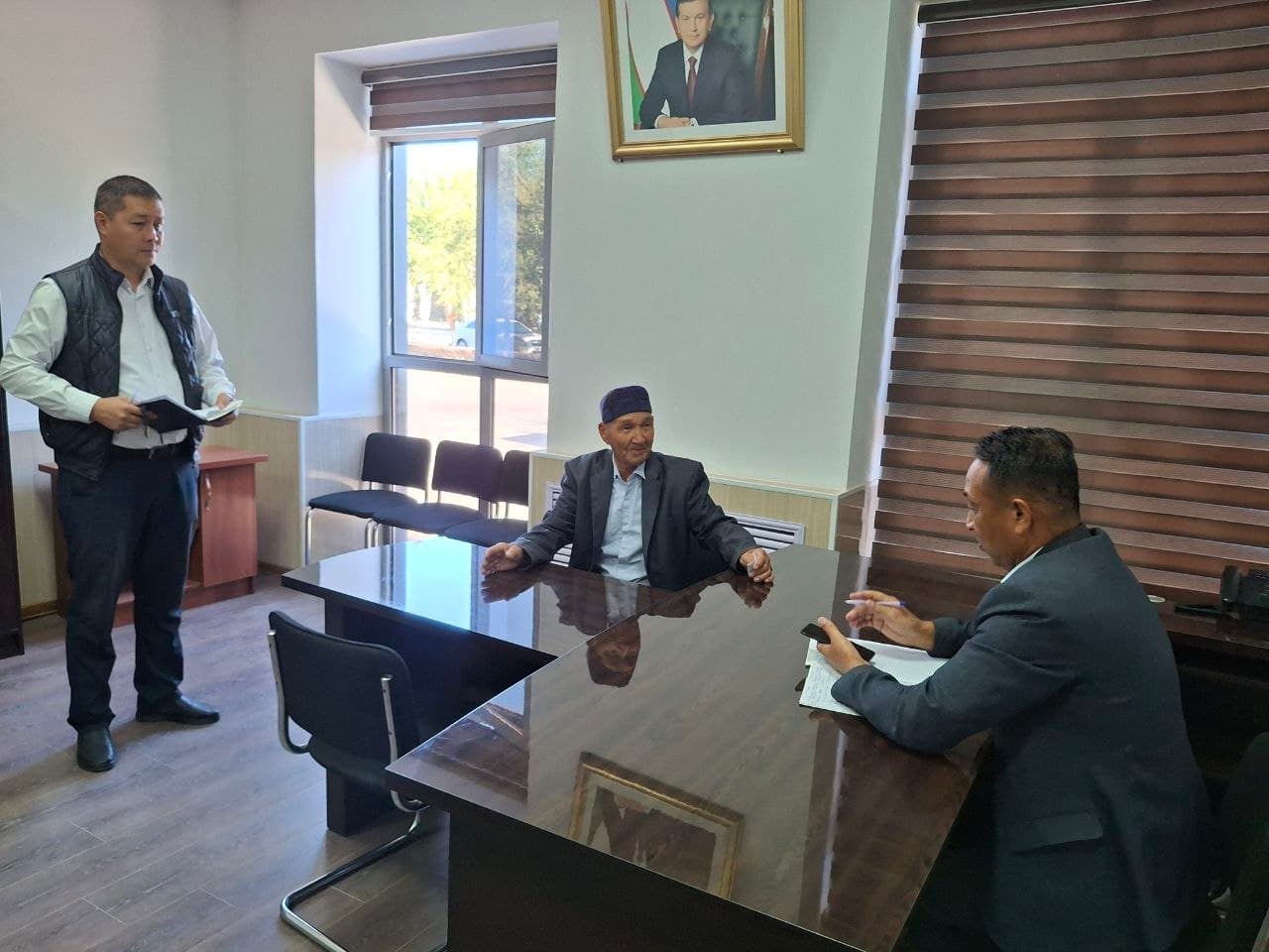 FUQAROLAR BILAN SHAXSIY QABULLAR O‘TKAZILMOQDA