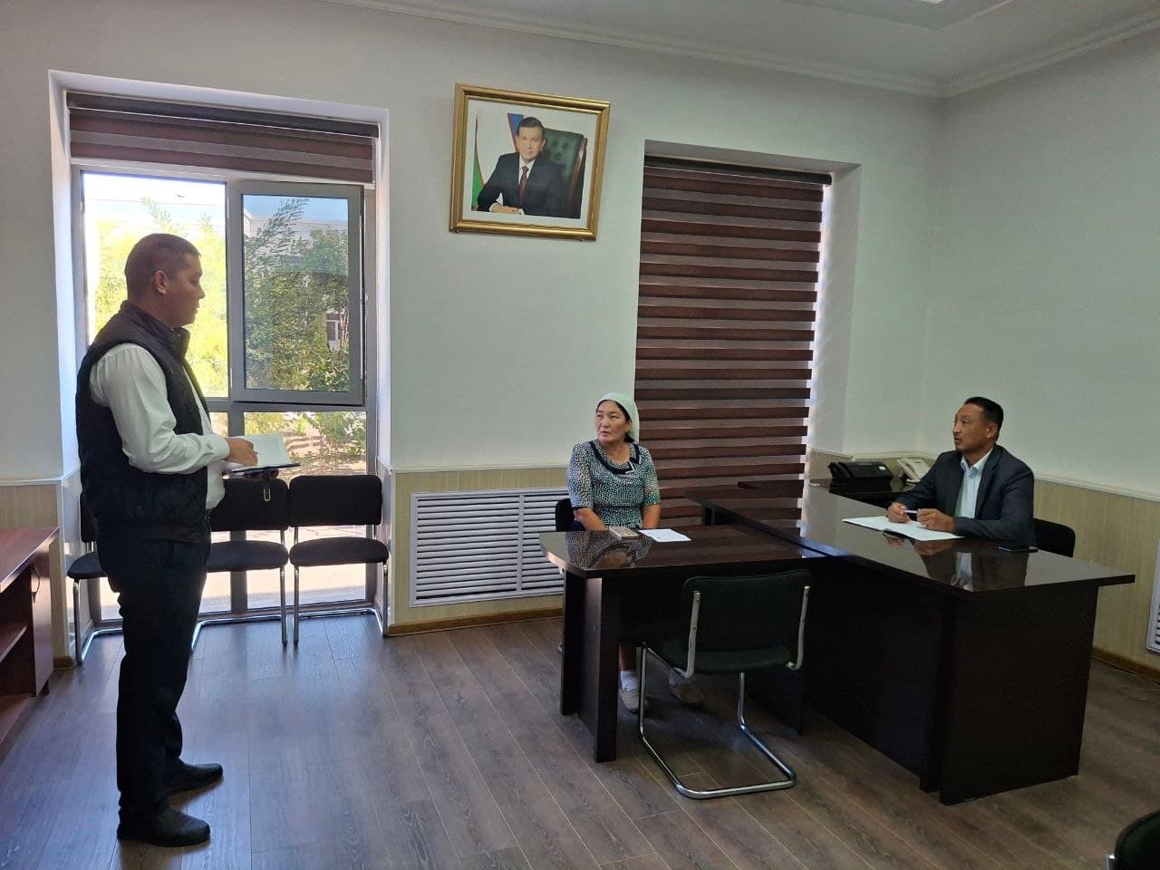 FUQAROLAR BILAN SHAXSIY QABULLAR O‘TKAZILMOQDA