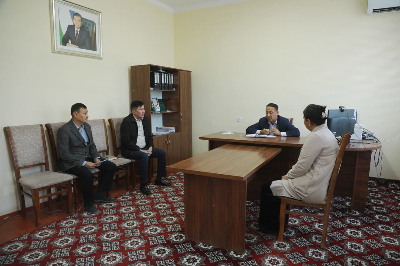 FUQAROLAR BILAN SHAXSIY QABULLAR O‘TKAZILMOQDA