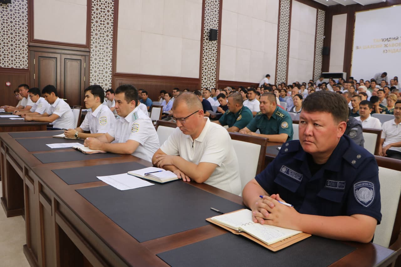 Tuman muvofiqlashtiruvchi kengash yig‘ilishida huquqiy masalalar muhokama qilindi