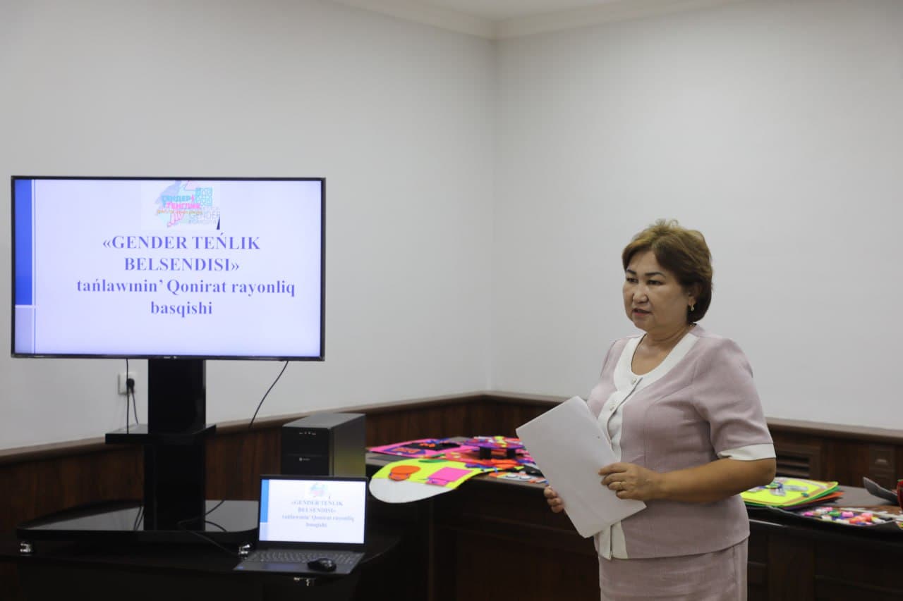 “Гендер тенглик фаоли” танловининг туман босқичи бўлиб ўтди