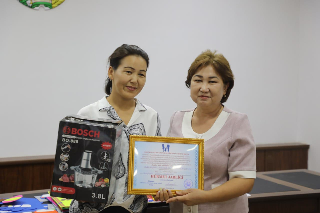 “Гендер тенглик фаоли” танловининг туман босқичи бўлиб ўтди