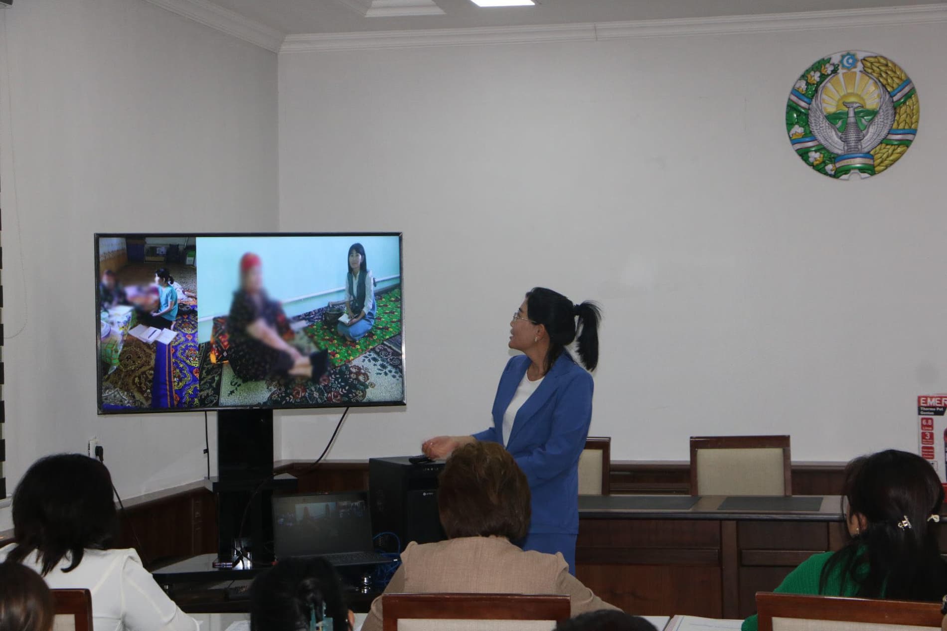 “Энг намунали хотин-қизлар фаоли” танловининг туман босқичи ўтказилди