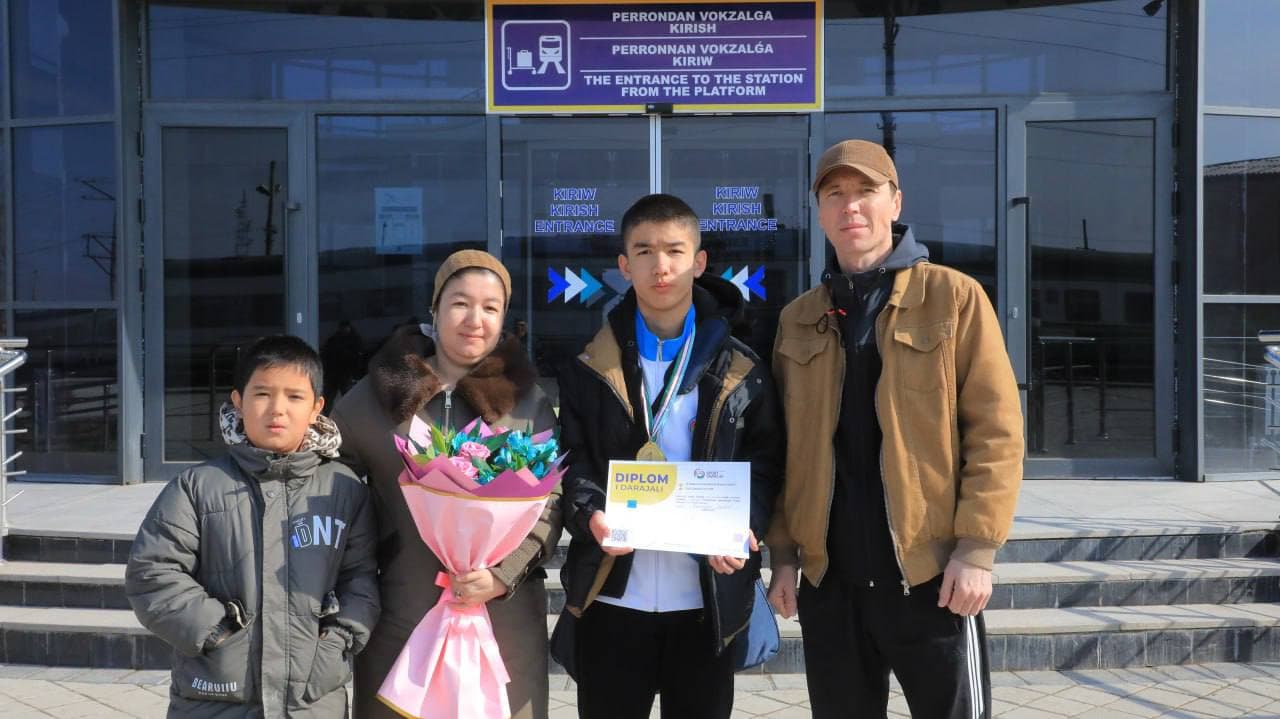 Azatov Behruzbek 1 ta oltin medal va 1 ta kumush medalini qo‘lga kiritdi