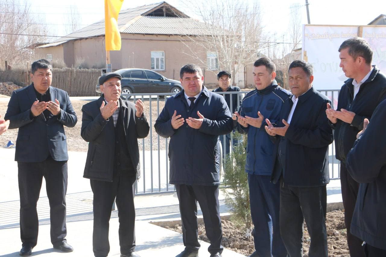 Qo‘ng‘irot tumanida yangi maktab foydalanishga topshirildi