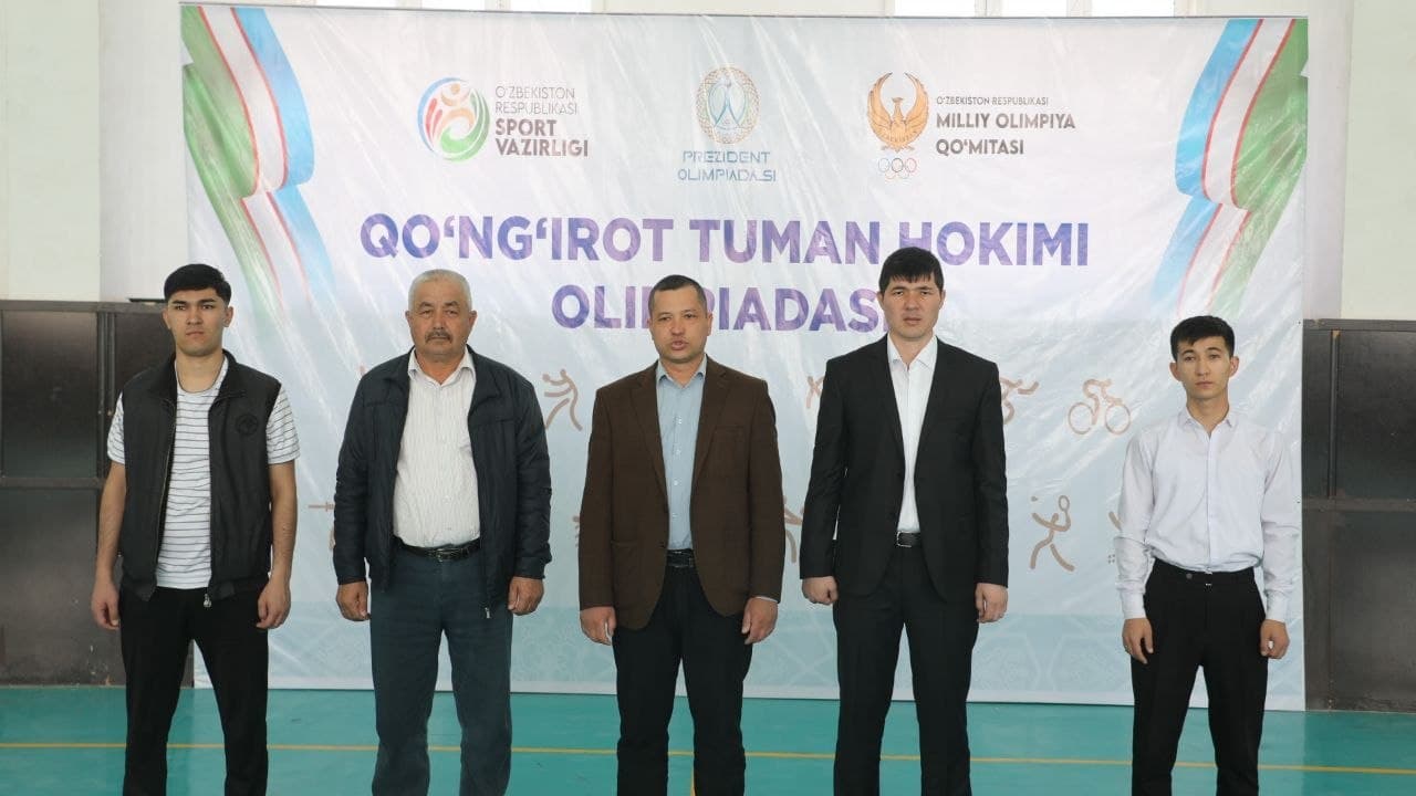 Qo‘ng‘irot tumanida “Yangi O‘zbekiston Olimpiya cho‘qqilari” musobaqasining navbatdagi bosqichi o‘tkazildi