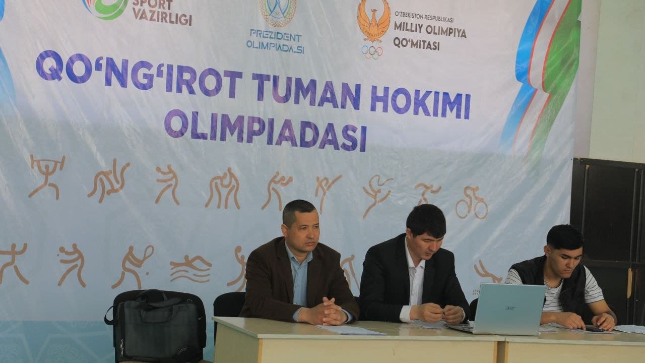 Qo‘ng‘irot tumanida “Yangi O‘zbekiston Olimpiya cho‘qqilari” musobaqasining navbatdagi bosqichi o‘tkazildi