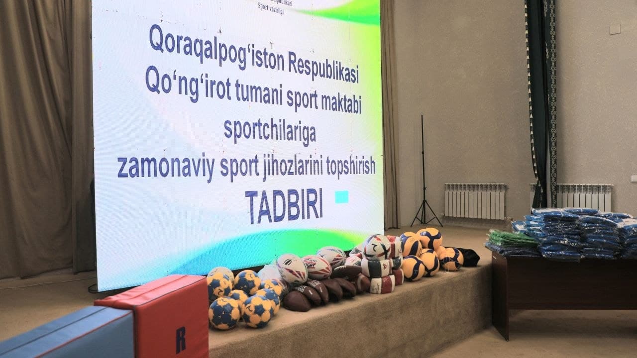 Sportchilar uchun yangi imkoniyatlar