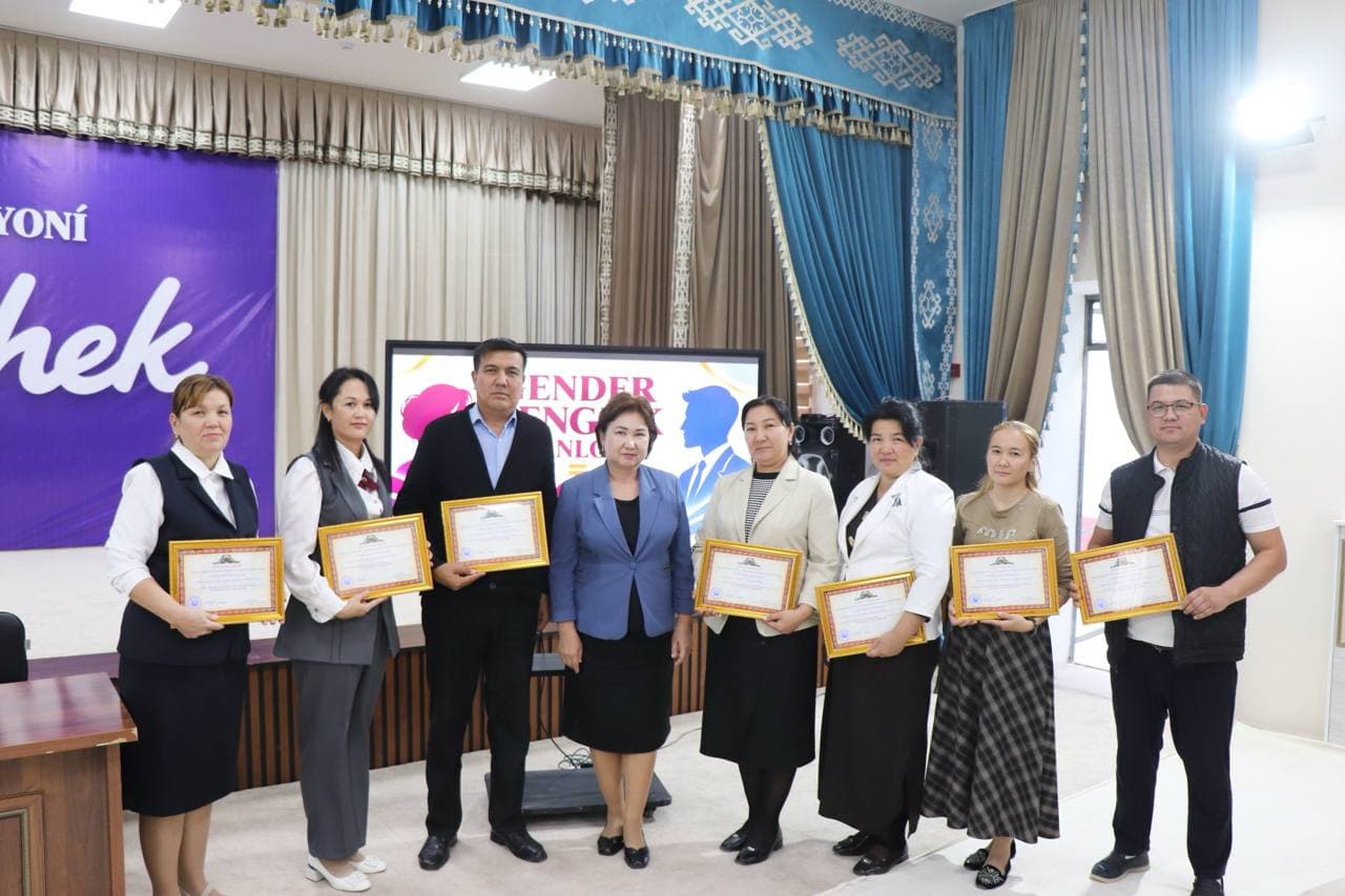 «Gender tenglik faoli» milliy tanlovining tuman bosqichi o‘tkazildi
