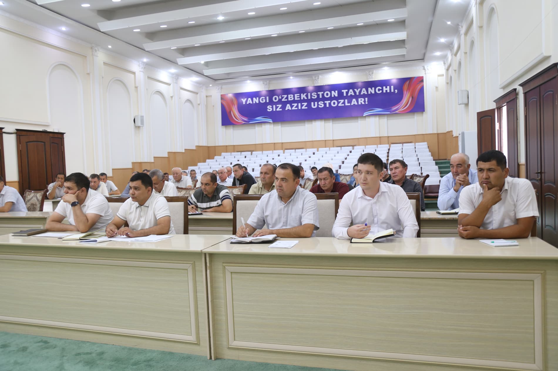 Mulk huquqini e’tirof etish masalasi yuzasidan yig‘ilish o‘tkazildi