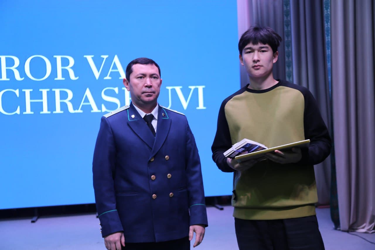 ПРОКУРОР ВА ЁШЛАР УЧРАШУВИ