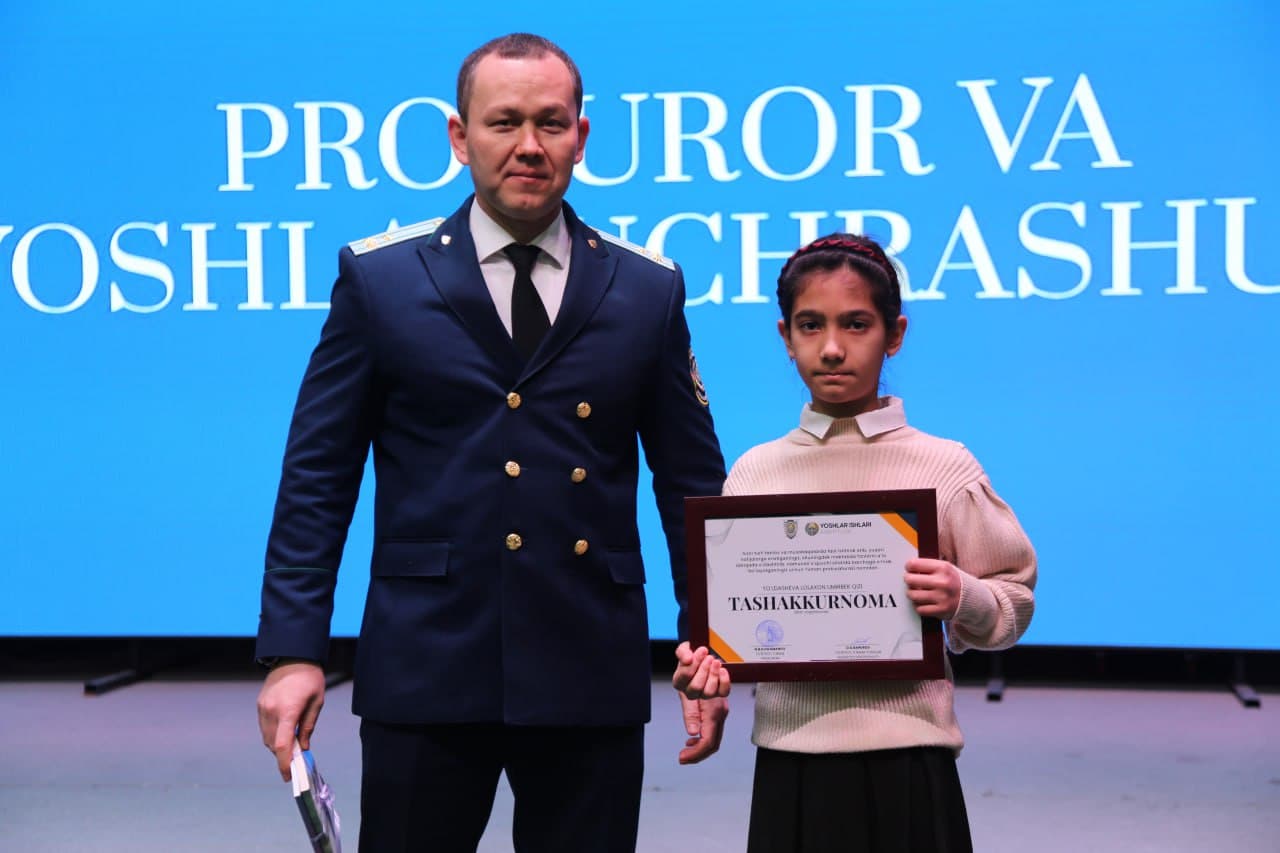 ПРОКУРОР ВА ЁШЛАР УЧРАШУВИ