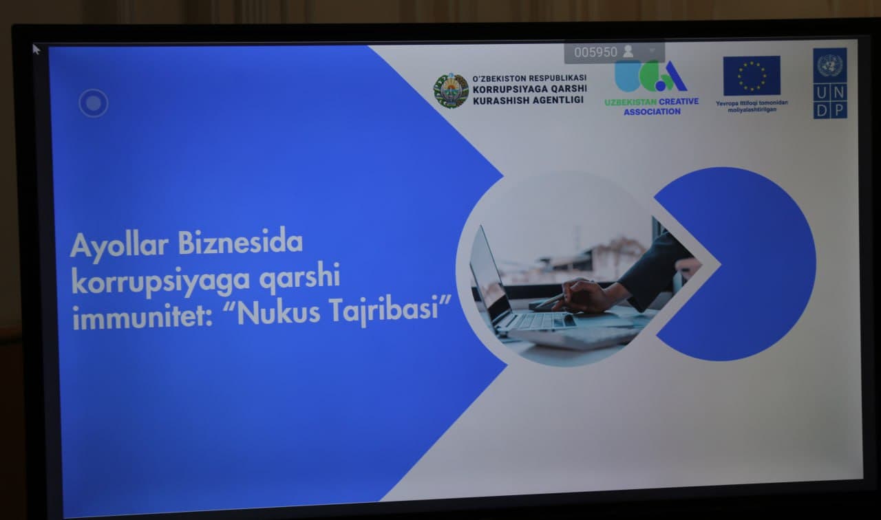 Коррупцияга қарши курашишда фуқаролик ташаббуслари қўллаб-қувватланмоқда!