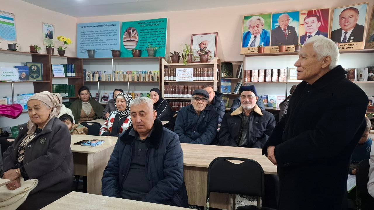 "Qalb javohiri" yangi kitobining taqdimoti bo’lib o’tdi.