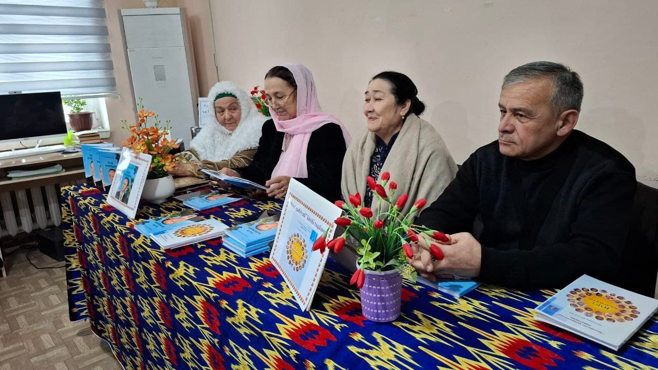 "Qalb javohiri" yangi kitobining taqdimoti bo’lib o’tdi.