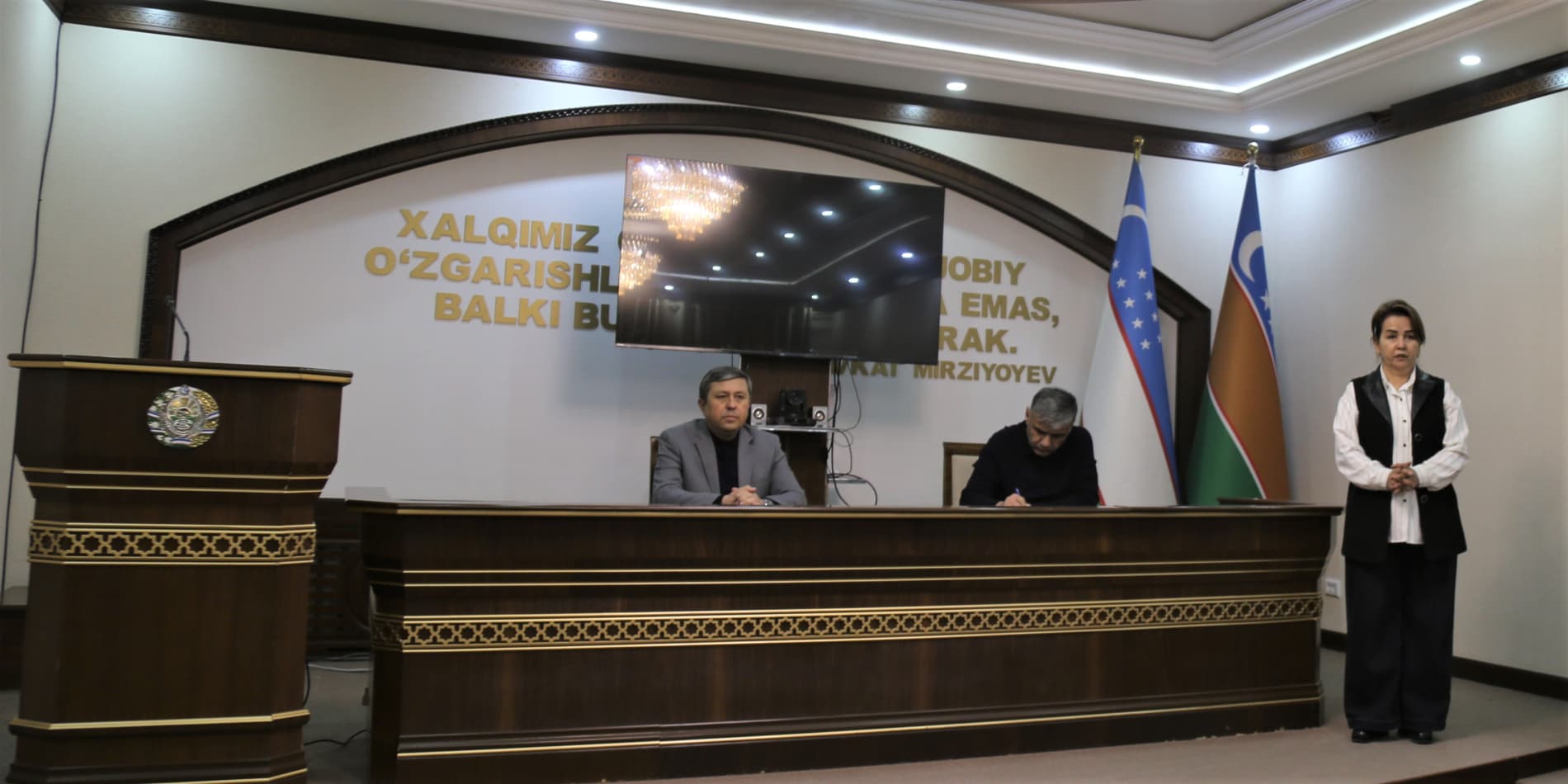 Inson qadri va ijtimoiy ko‘mak: To‘rtko‘lda matbuot anjumani bo‘lib o‘tdi