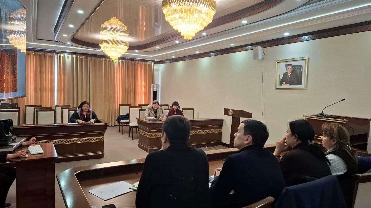 “Eng yaxshi ijtimoiy loyihalar” tanlovining tuman bosqichi o'tkazilmoqda