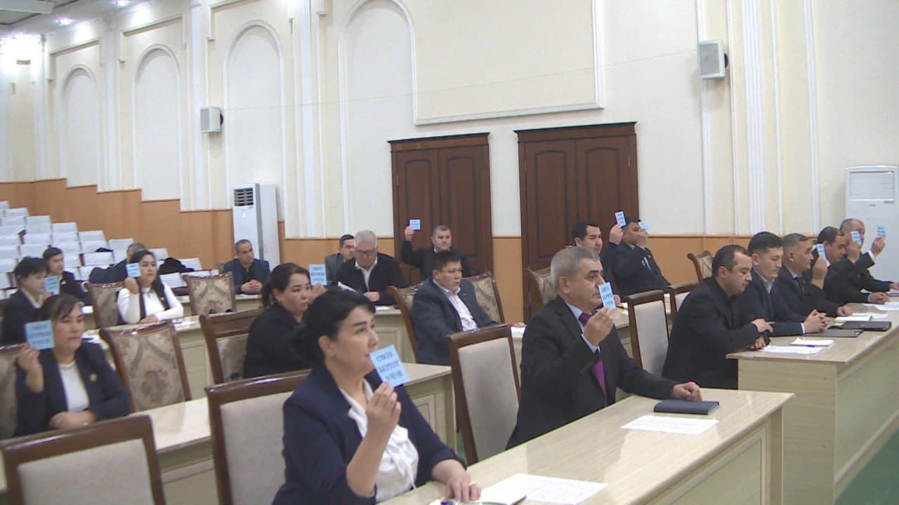 XALQ DEPUTATLARI TUMAN KENGASHINING NAVBATDAGI 21-SESSIYASI BO‘LIB O‘TDI