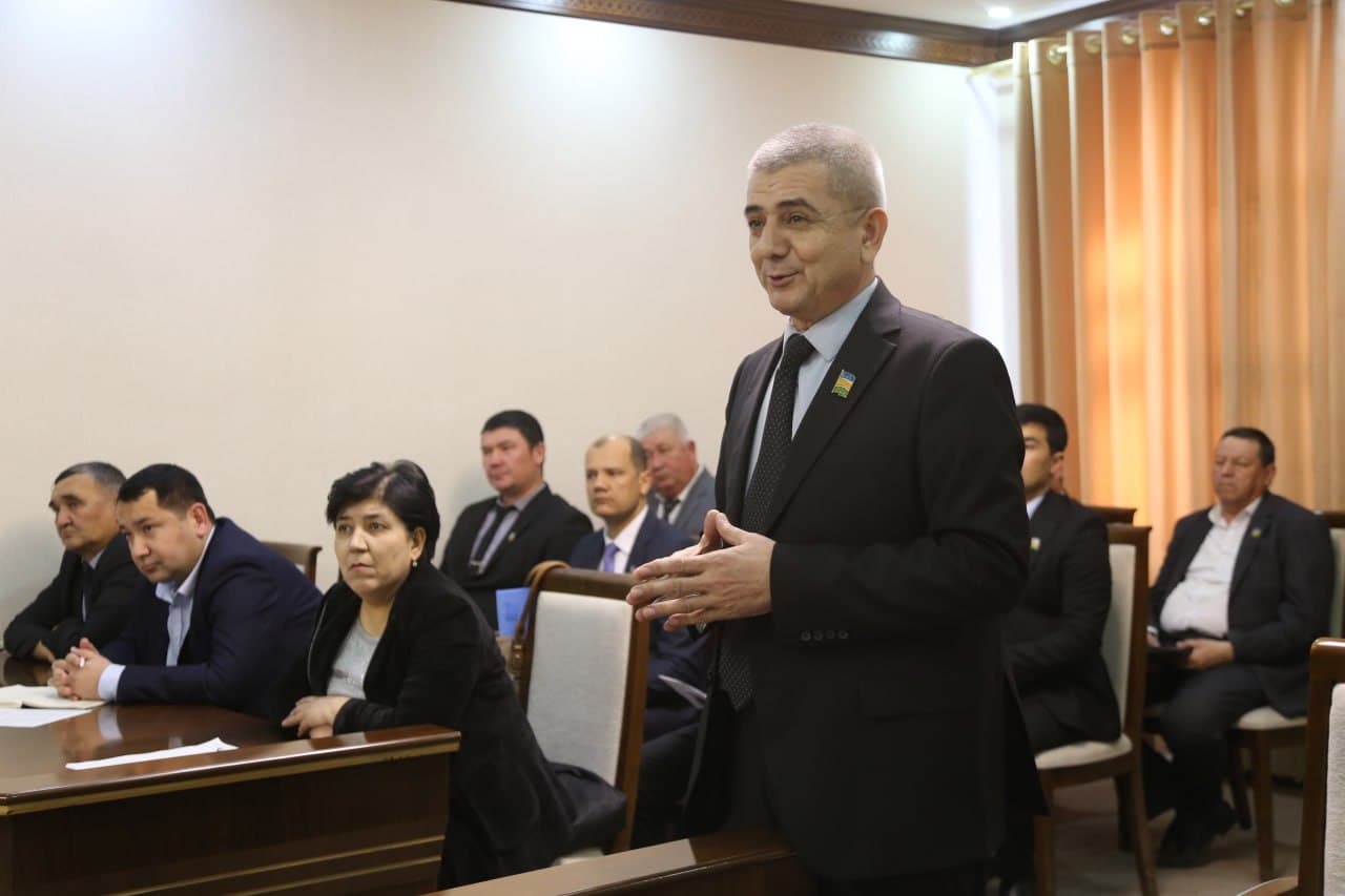 XALQ DEPUTATLARI TUMAN KENGASHINING NAVBATDAGI 22-SESSIYASI BO‘LIB O‘TDI