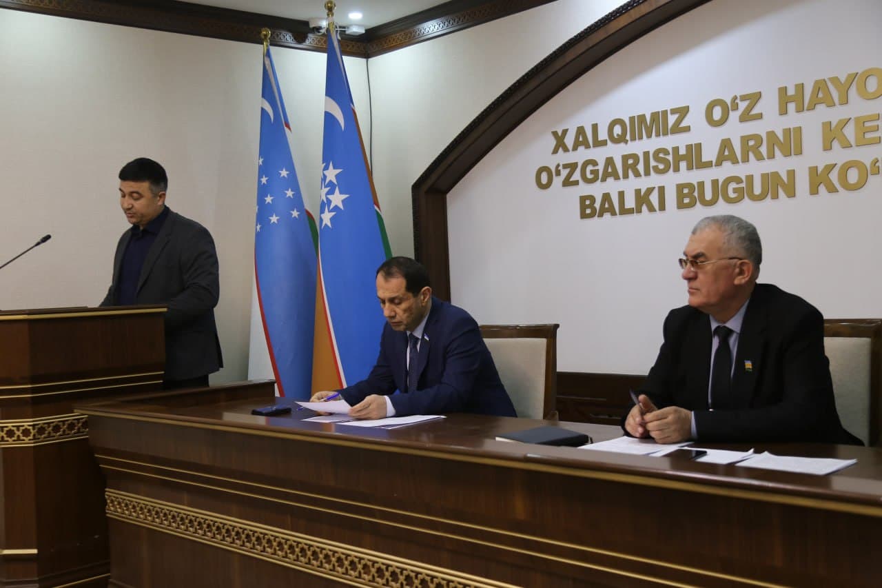 XALQ DEPUTATLARI TUMAN KENGASHINING NAVBATDAGI 22-SESSIYASI BO‘LIB O‘TDI