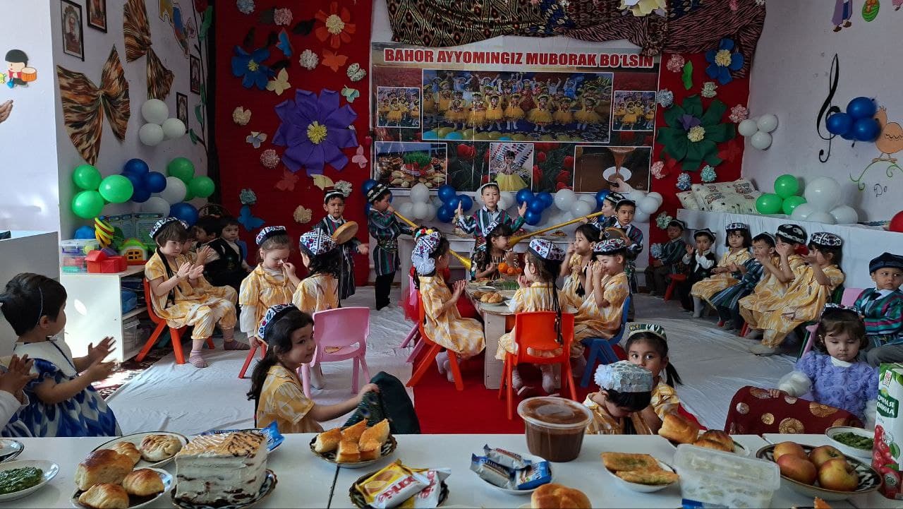 🌸 “Asaloy Sevinchoy” bog‘chasida Navro‘z shukuhi!