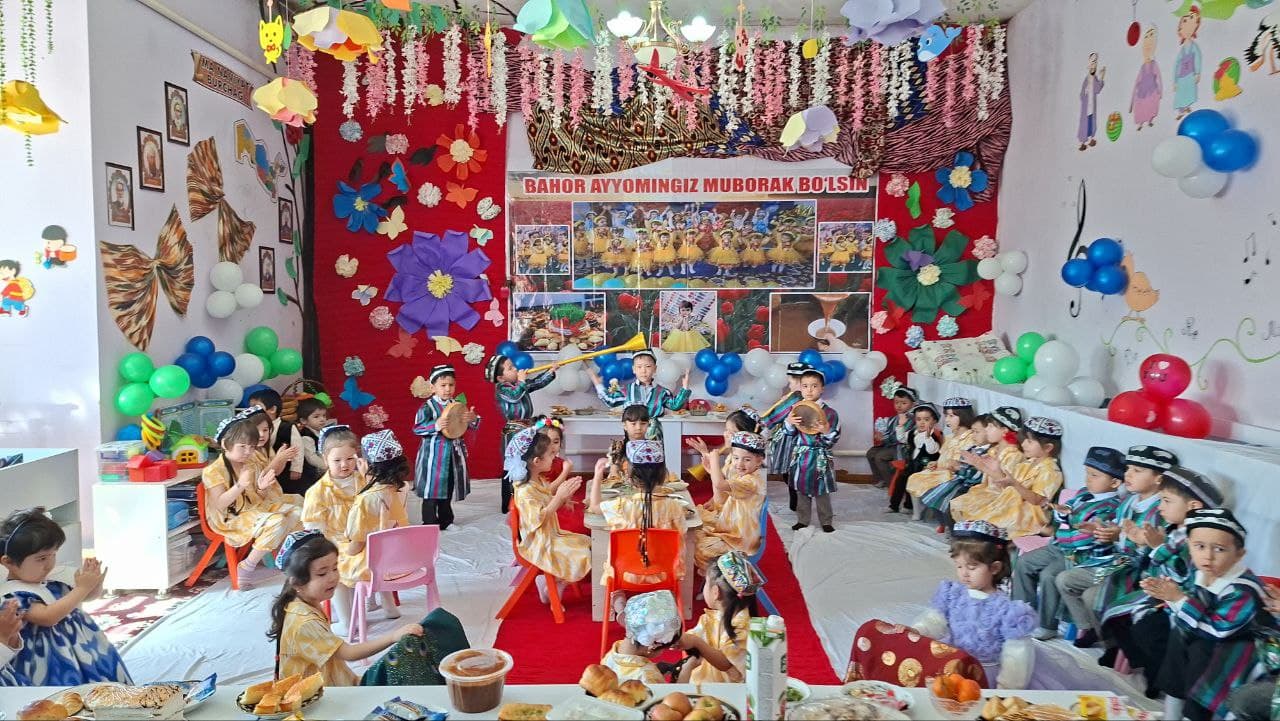 🌸 “Asaloy Sevinchoy” bog‘chasida Navro‘z shukuhi!