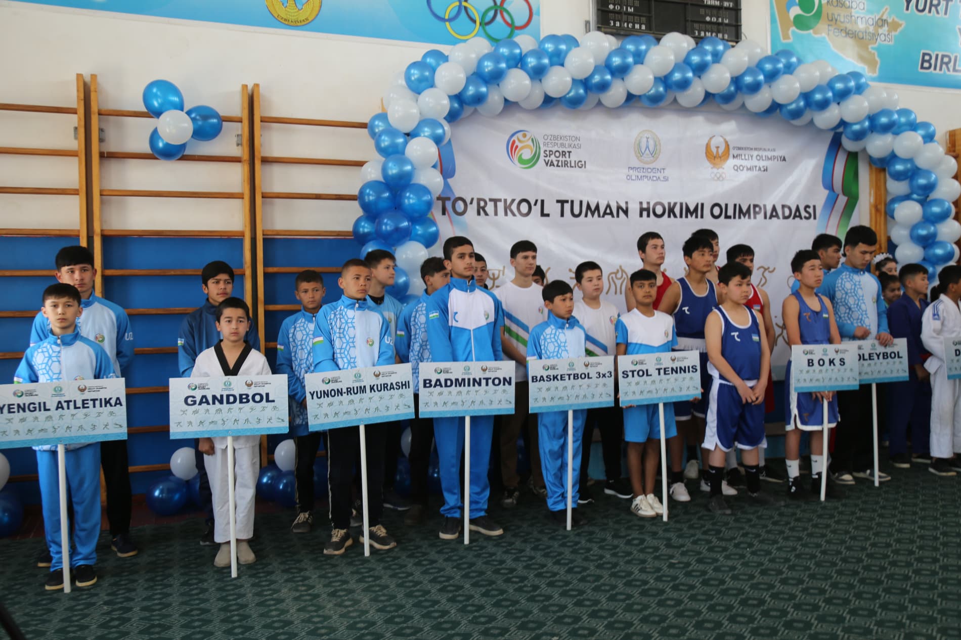 “Yangi O‘zbekiston olimpiya cho‘qqilari” doirasida sport musobaqalariga start berildi