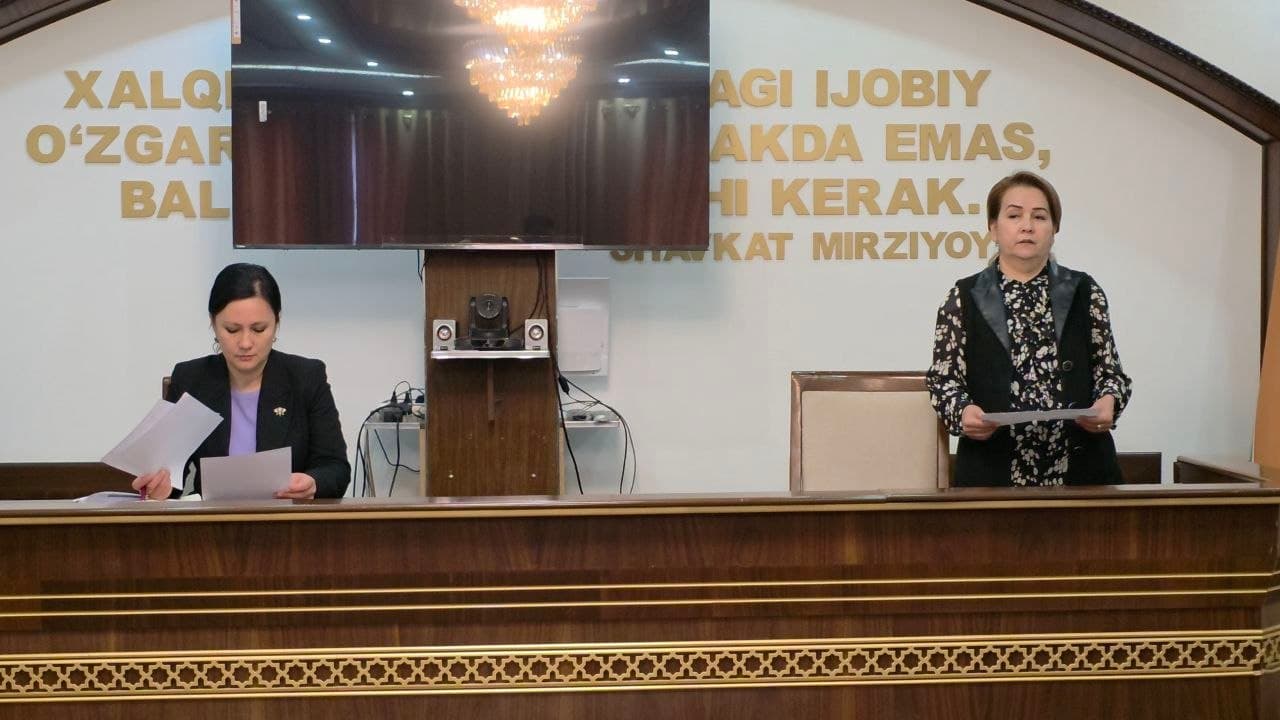 "Тадбиркор - юртга мададкор: Тадбиркор аёлларга яратилаётган имкониятлар ва натижалар"