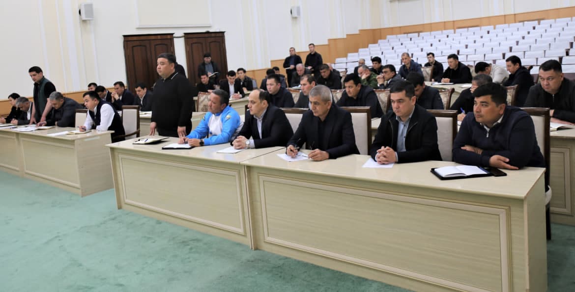 Apparat yig‘ilishi bo‘lib o‘tdi