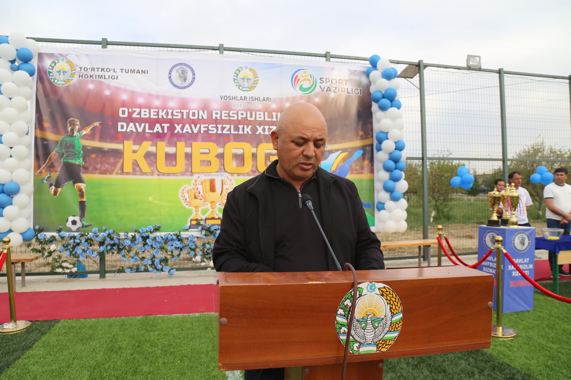 В Турткульском районе в апреле-мае 2026 года среди молодежи состоялось торжественное открытие соревнований "Кубок СГБ" по мини-футболу, футболу, парашахматам