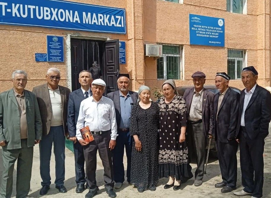 В Турткуле состоялась презентация книги "Крылья терпения"