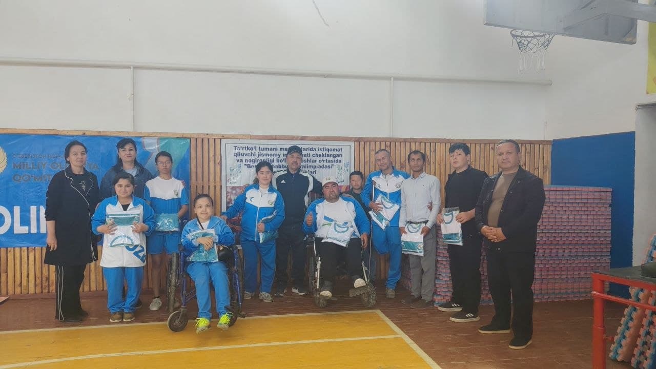 To‘rtko‘lda «Besh tashabbus paralimpiadasi» sport musobaqalari o‘tkazildi