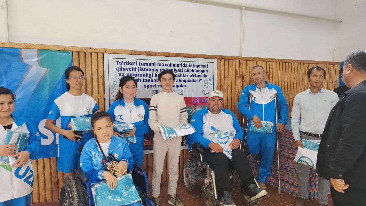 To‘rtko‘lda «Besh tashabbus paralimpiadasi» sport musobaqalari o‘tkazildi