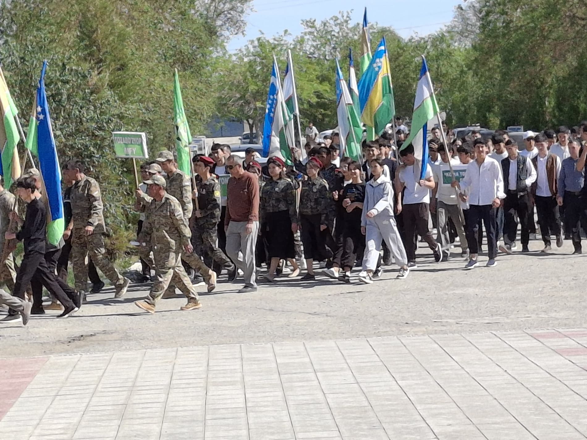 “Sog‘lom hayot uchun 5000 qadam” marafoni o‘tkazildi