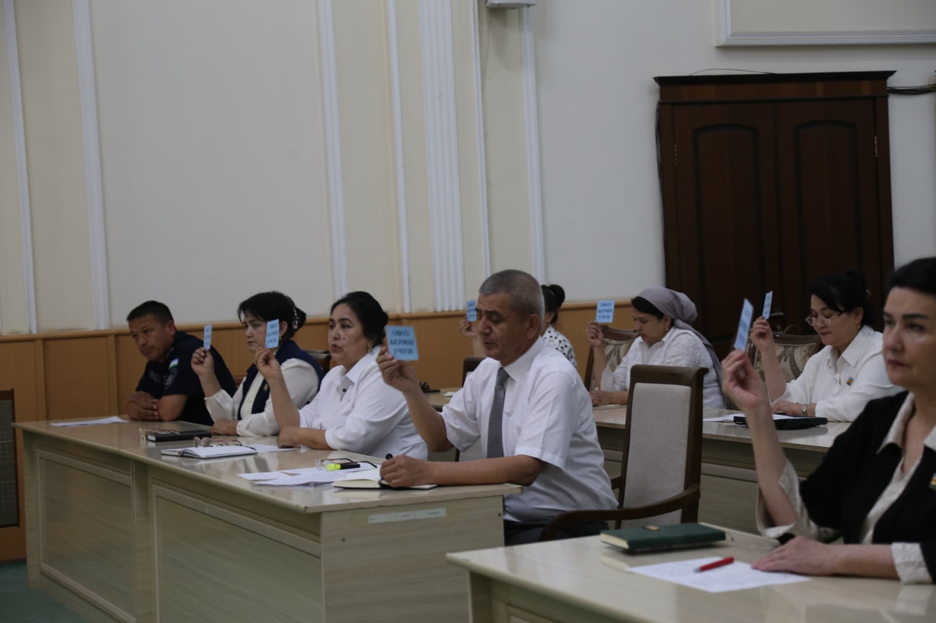 XALQ DEPUTATLARI TUMAN KENGASHINING NAVBATDAGI 25-SESSIYASI BO‘LIB O‘TDI
