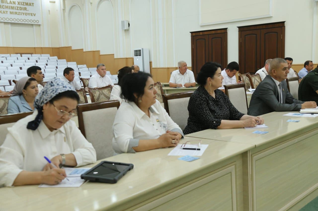 XALQ DEPUTATLARI TUMAN KENGASHINING NAVBATDAGI 27-SESSIYАSI BO‘LIB O‘TDI