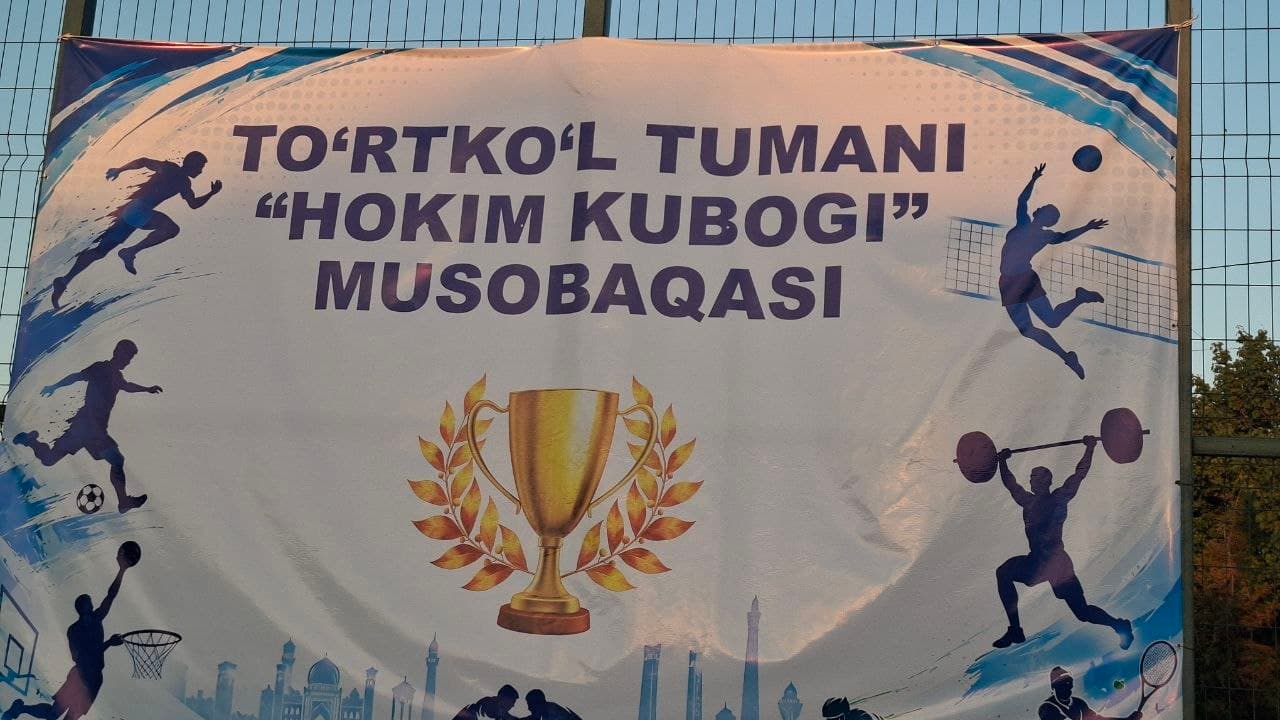 🏆 "Hokim kubogi" start oldi!